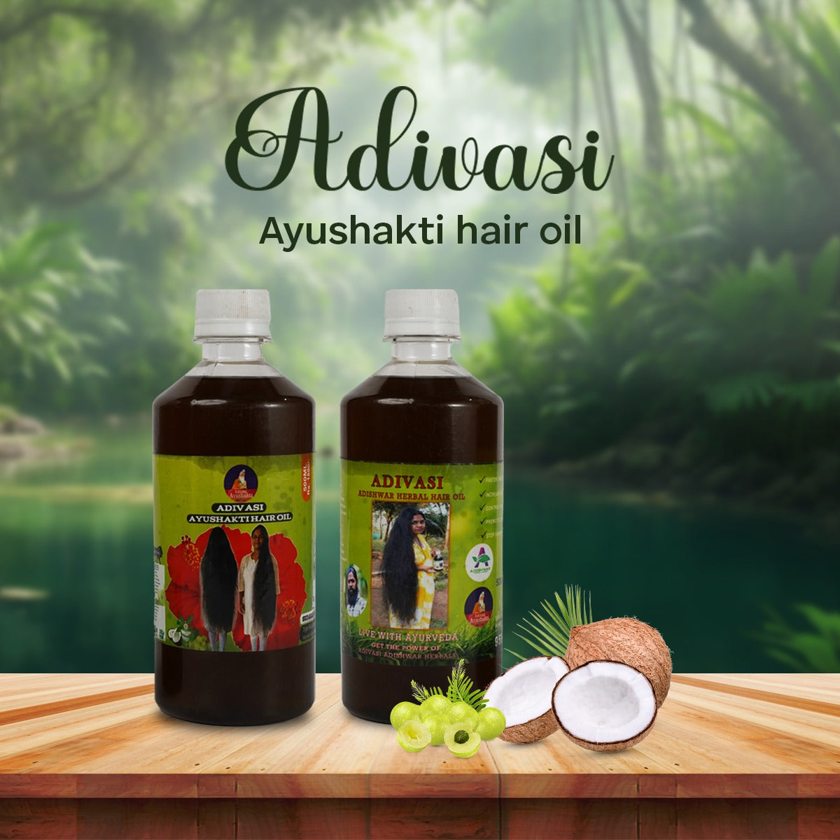 Adivasi AyuShakti Herbal Hair Oil
