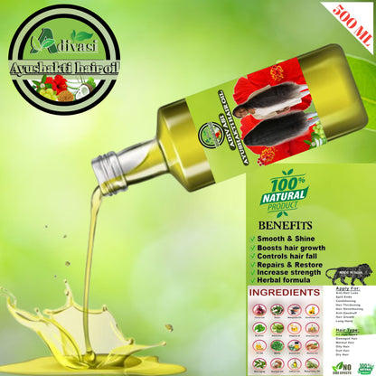 Adivasi AyuShakti Herbal Hair Oil